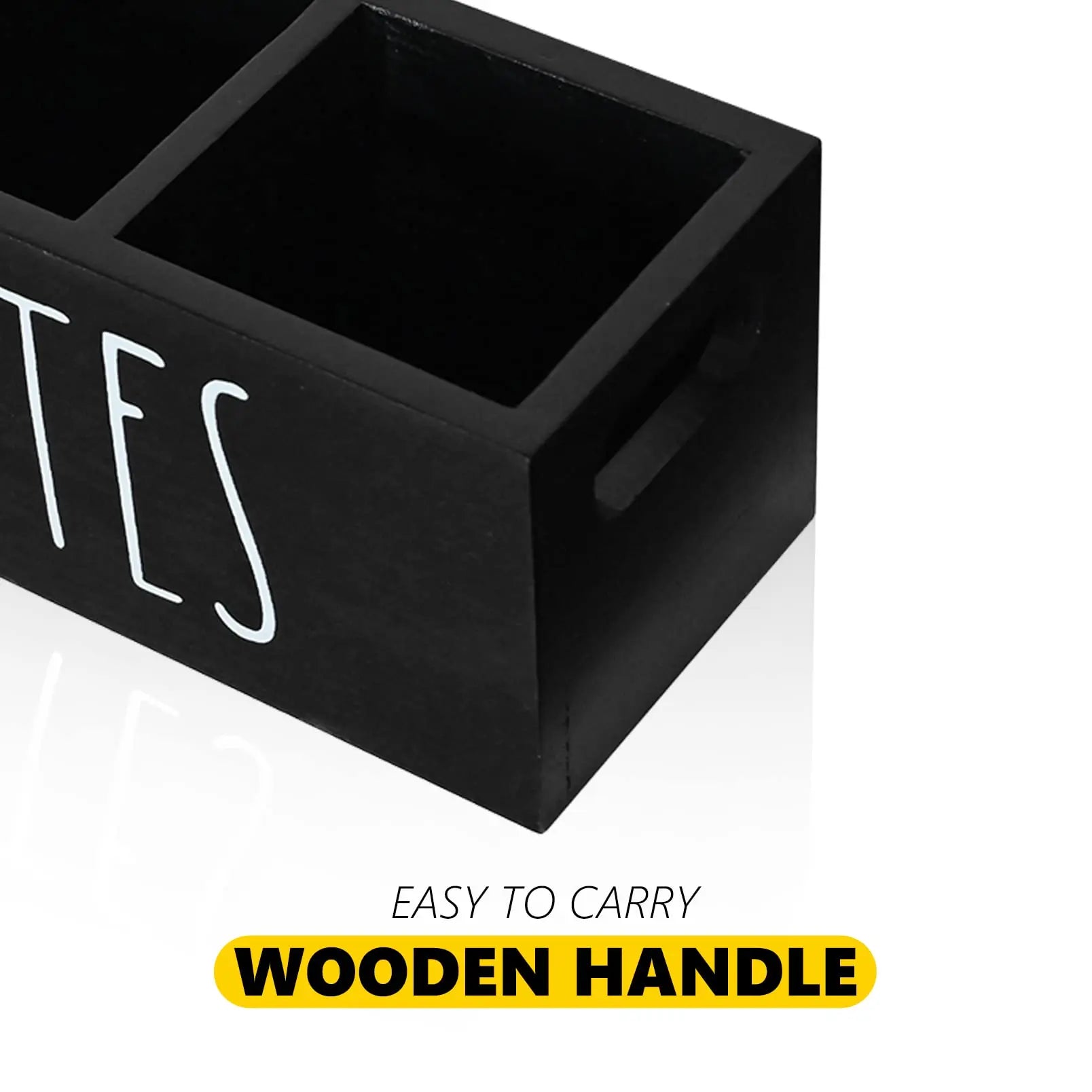 Wooden Organizer for Remote Controls Stationery for Living Room Bedroom Office Desk Storage Storage Bins for Home Organization