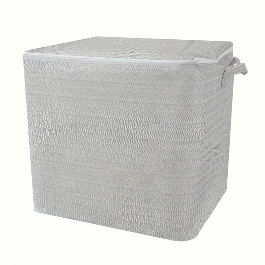 Extra Large Storage Box with Lid Modern Space Saving Design Durable for Clothes Bedding Home Organization Wardrobe Moving