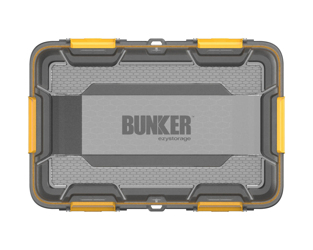 19.8 Gallon Large Gasket Tote, IP68 Waterproof Plastic Storage Bin with Lid, Gasket Seal and Durable Latches, Gray