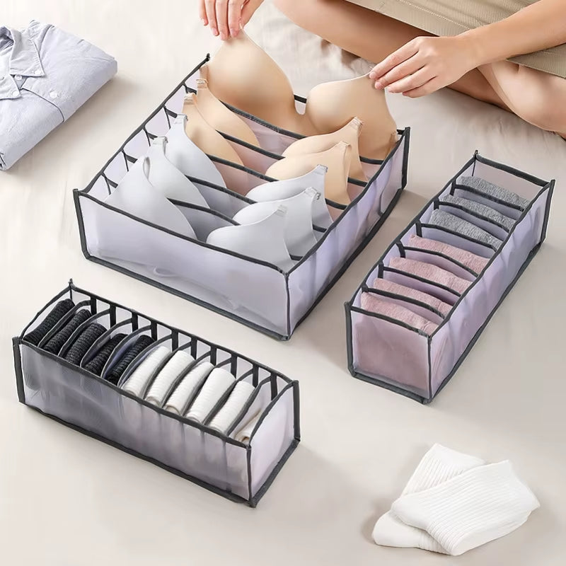 Underwear Organizer Clothes Wardrobes Box Closet Room Organizers Foldable Drawer Home Organization and Bra Storage Bedroom Shelf
