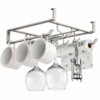 Wall-Mounted Wine Glass Rack