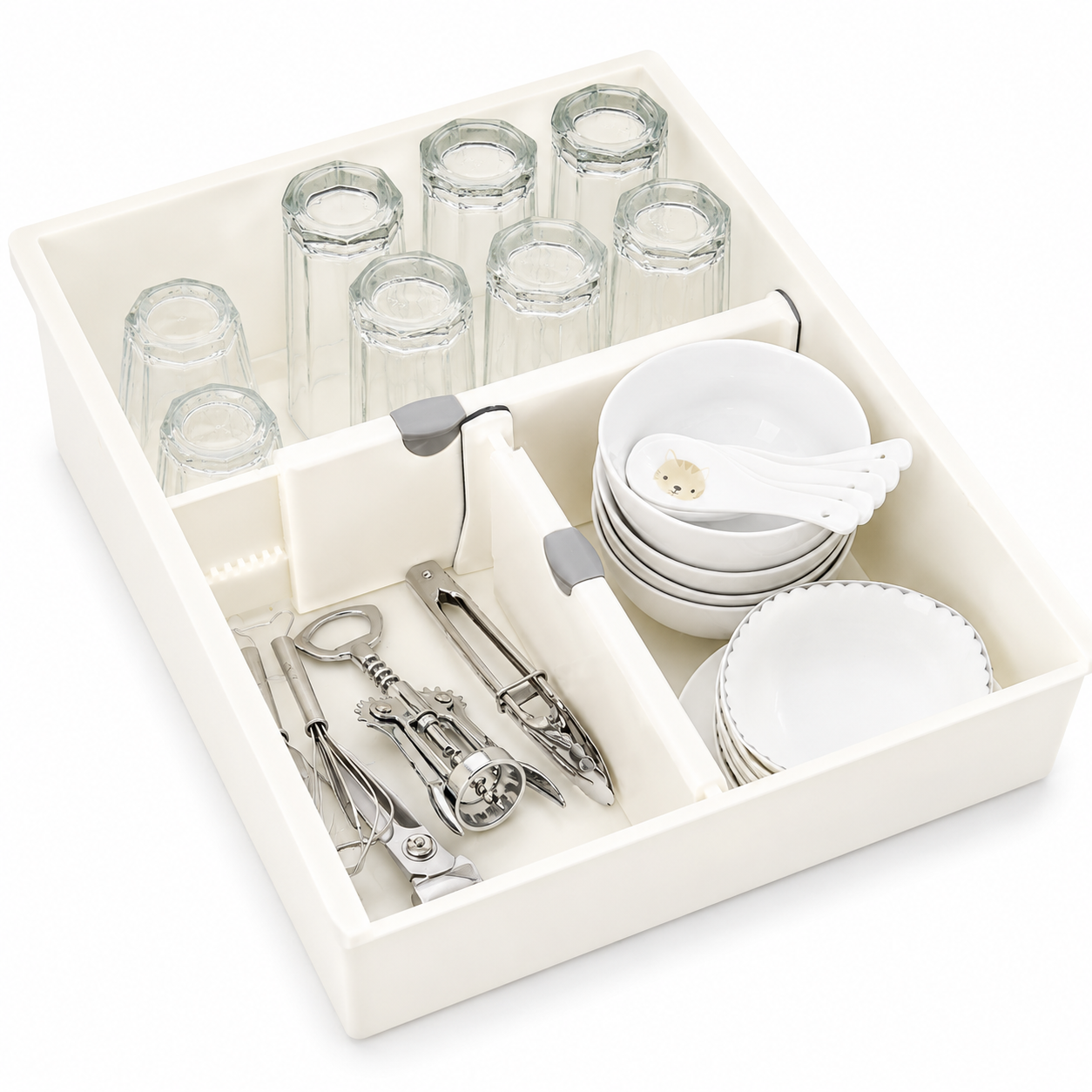 Adjustable Retractable Drawer Dividers