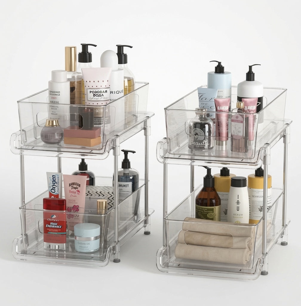 Tier Clear Pantry & Under-Sink Organizer