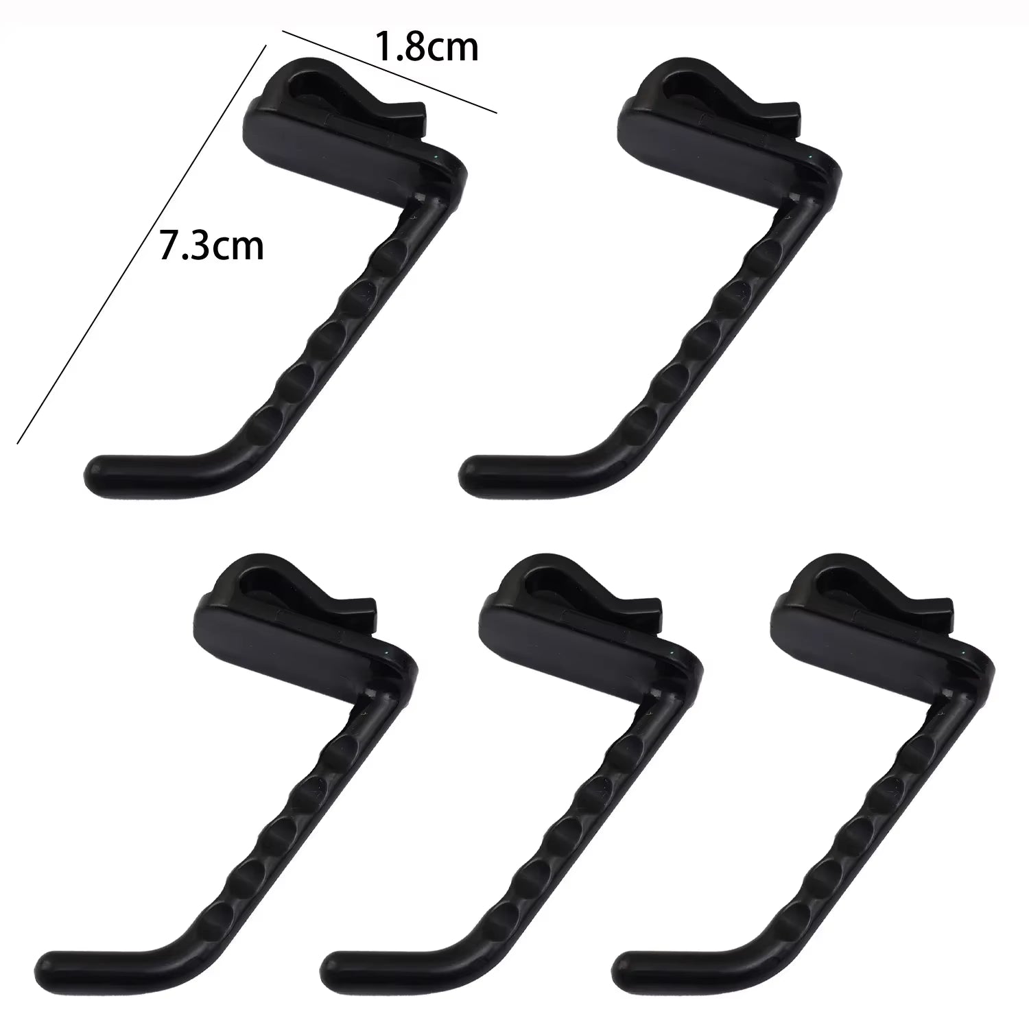 50/5PCS Supermarket Mesh Panel Hooks Color Multi-Purpose Display Racking Storage Hook Wall-Mounted Key Hangers Home Organization